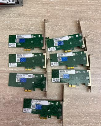 Lotto 7 schede intel gigabit ethernet