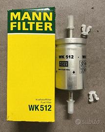 Filtro carburante MANN WK 512, fiat, peugeot, 147
