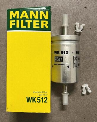 Filtro carburante MANN WK 512, fiat, peugeot, 147