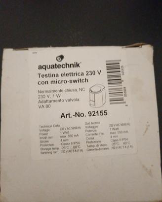 testina elettrica