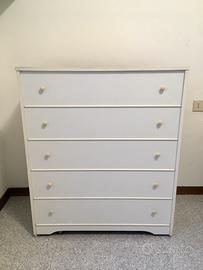 Mobile giroletto con materasso