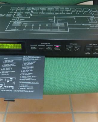 YAMAHA TX81Z EXPANDER FM RACK – PERFETTO + MANUALI