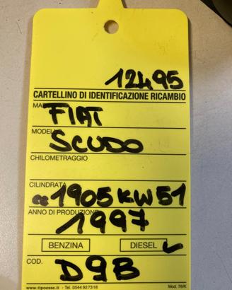 MOTORE COMPLETO FIAT Scudo 1° Serie D9B D9B Diese