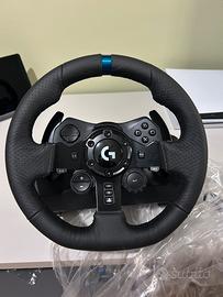 Volante logitec G923 completo di cambio NUOVO