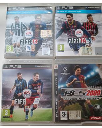 per PlayStation 3  lotto giochi calcio 