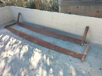 Sega da boscaiolo, arredamento rustico