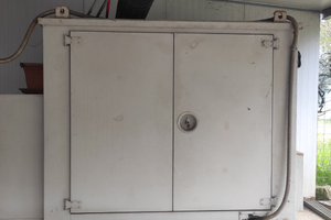 Generatore 35kw coibentato usato funzionante