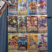 12 Bustine Yugioh varie edizioni rare