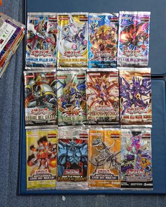 12 Bustine Yugioh varie edizioni rare