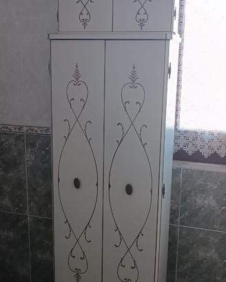 Mobile bagno vintage+ scaffale a muro