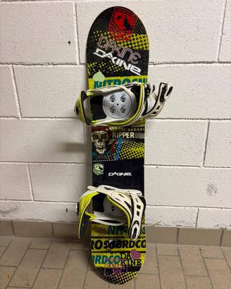 Snowboard  Nitro Ripper Mini  + attacchi