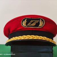 Berretto Cappello Capostazione Ferrovie