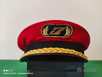 Berretto Cappello Capostazione Ferrovie