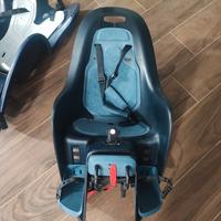 seggiolino bimbo bimba piu attacco universale bici