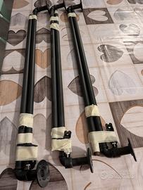 Bastoni tende "industrial" regolabili 120-220cm