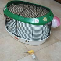 Gabbia per criceto topo modello stadium con lettie