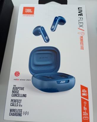 JBL live Flex wireless bluetooth Blue 