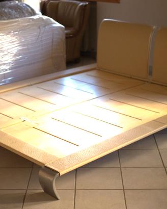 Letto Matrimoniale (rivisitazione tatami in pelle)