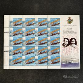 Francobolli 100° Anniversario Primo volo a Motori