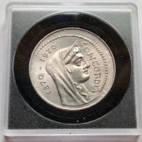 1000 lire Roma Capitale. 1870-1970. Moneta argento