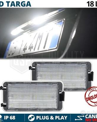 Luci Targa LED Specifiche per Seat ALTEA Omologate