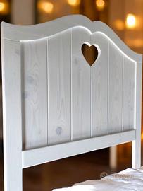 Testiera letto stile shabby chic 