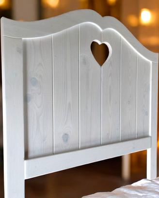 Testiera letto stile shabby chic 