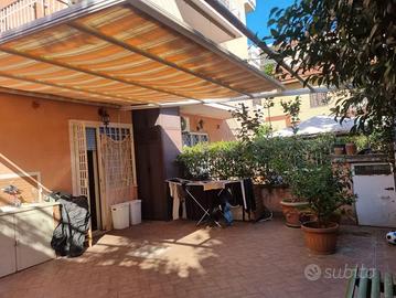 La rustica trilocale con terrazzo