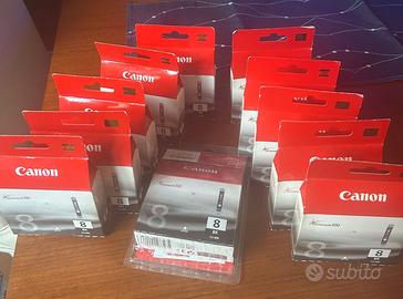 11 cartucce nuove  Canon 0620B001 CLI-8BK