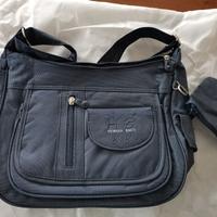 BORSA MULTITASCHE BLU DONNA