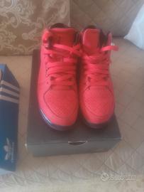 Sneakers air Jordan Total Red con scatola ori