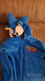 Vestito Sonic da carnevale