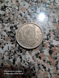 50 pesetas espagna 