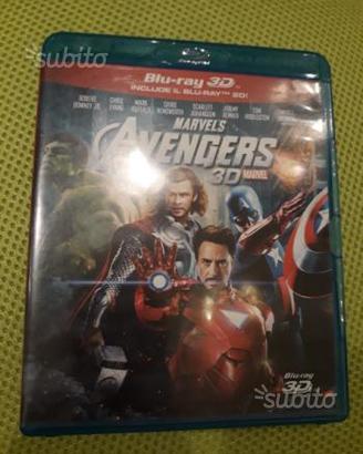 The Avengers blu ray 3d