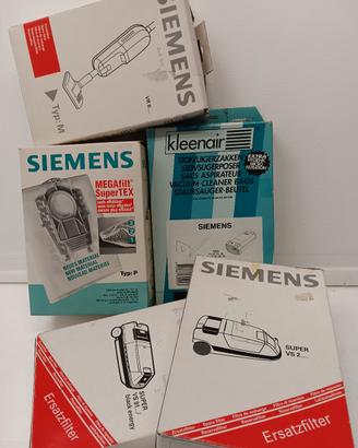 stok di sacchetti per aspirapolvere Siemens