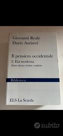 Il pensiero occidentale,età moderna Reale,Antiseri