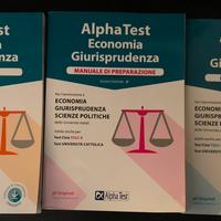Kit Alpha test economia giurisprudenza