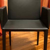 Poltroncina pelle Molteni