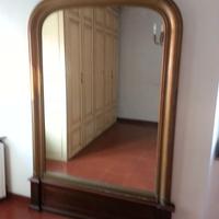 SPECCHIERA IN LEGNO DORATO