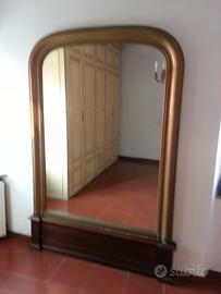 SPECCHIERA IN LEGNO DORATO