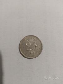 MONETA 25 ORE SVEZIA 