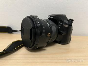 Nikon D3300 con obiettivi