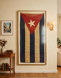 Bandiera Cuba incorniciata.