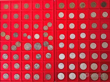 Collezione di 86 monete Regno Italia tutte diverse