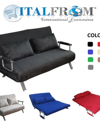 Divano Letto 153x69x82h Letto 2 piazze