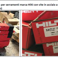 HILTI  ASSORTITI PER SERRAMENTI