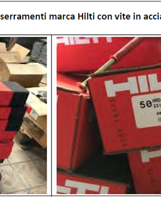 HILTI  ASSORTITI PER SERRAMENTI