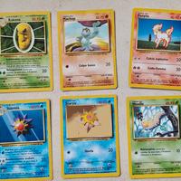 Lotto carte set Base Pokemon