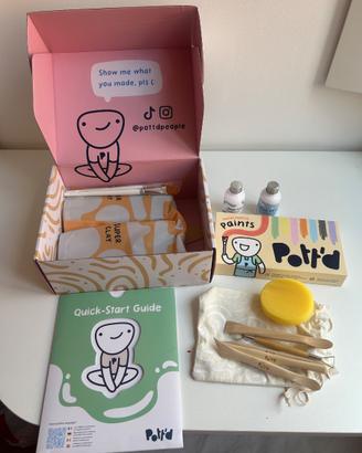 Kit Pott’d per ceramica e argilla autoindurente
