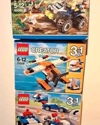 Lotto LEGO: City 60065 + Creator 31028 e 31027
